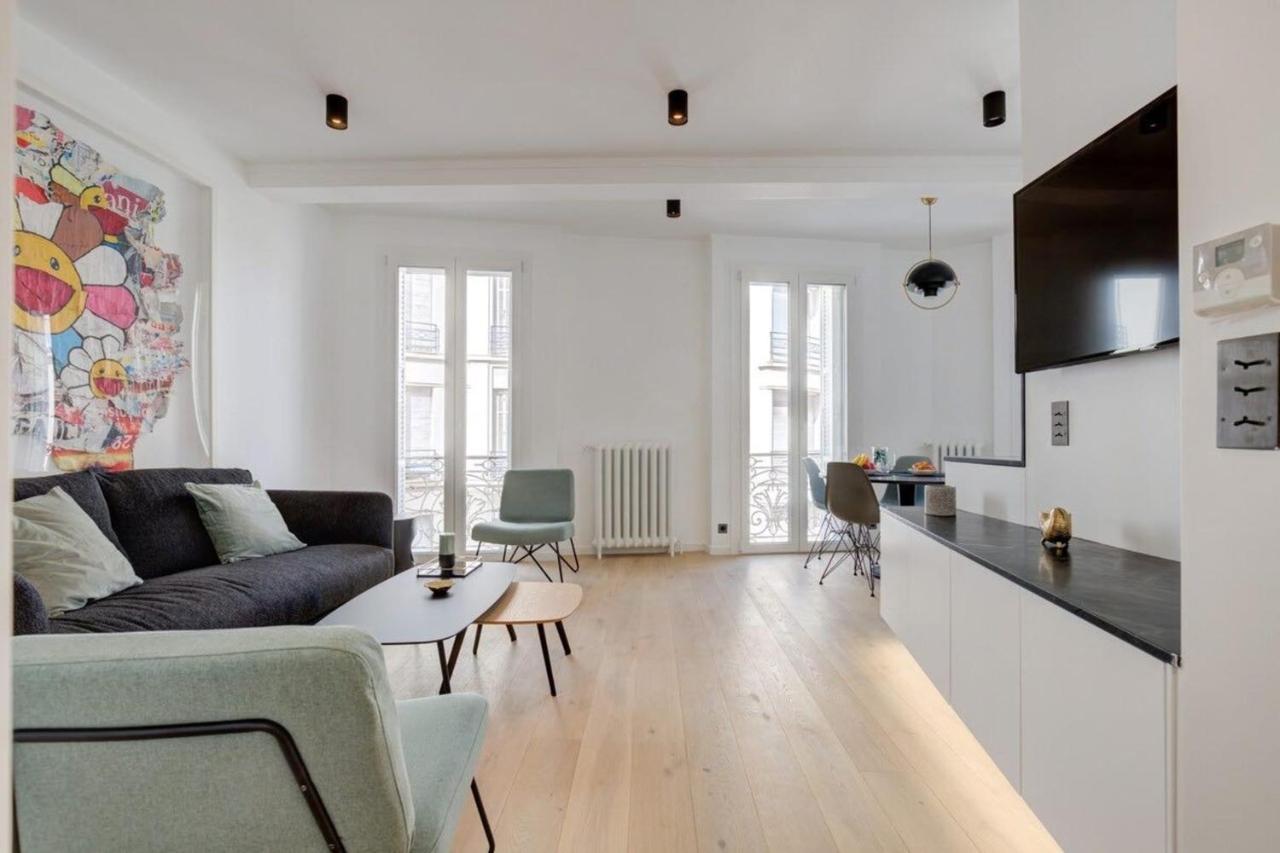 Magnificent Renovated 4-Room Apartment - Croisette Carre D'Or Cannes Luaran gambar