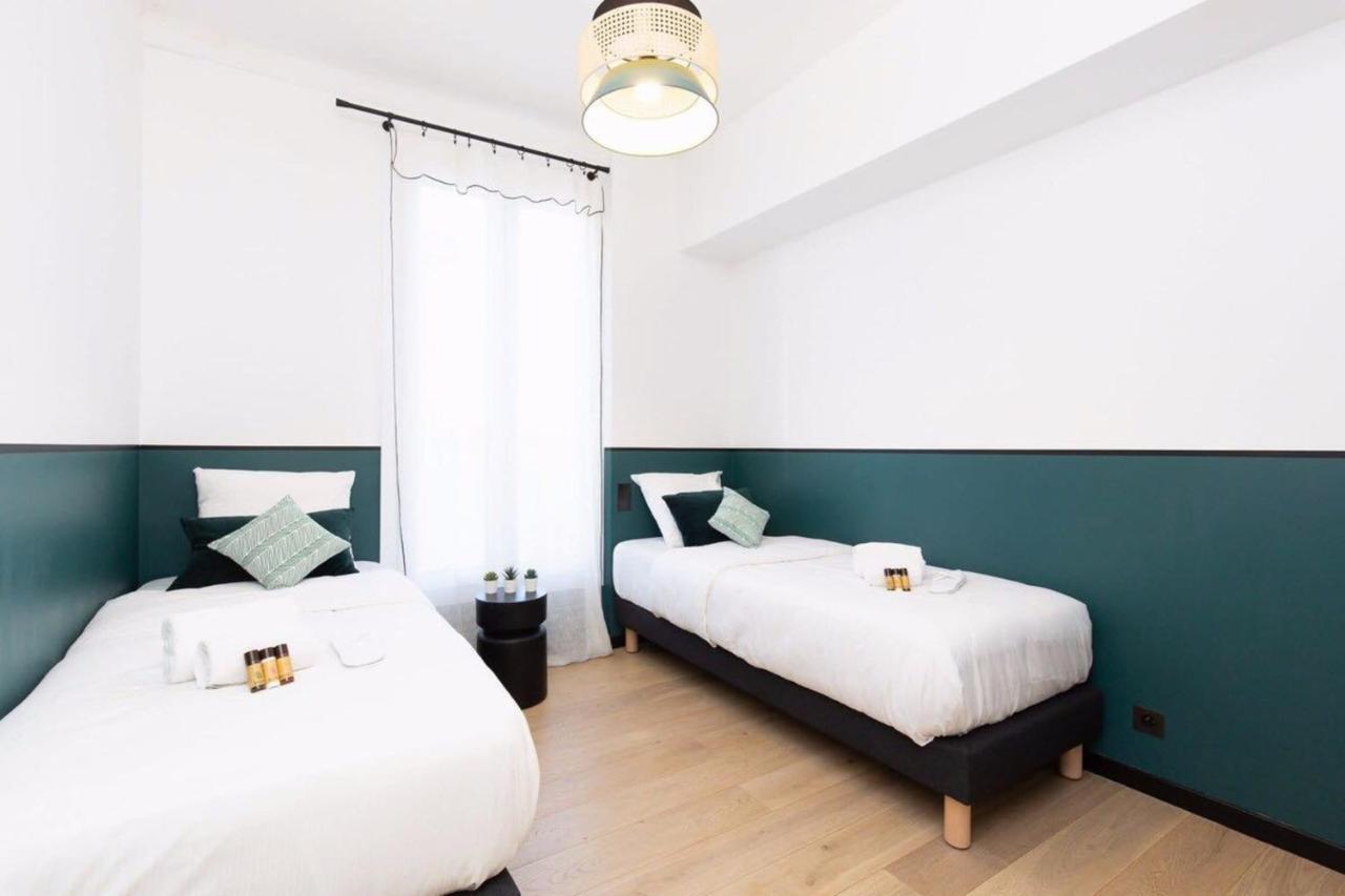 Magnificent Renovated 4-Room Apartment - Croisette Carre D'Or Cannes Luaran gambar