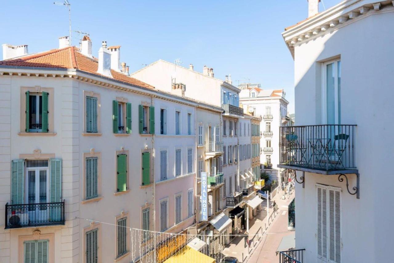 Magnificent Renovated 4-Room Apartment - Croisette Carre D'Or Cannes Luaran gambar