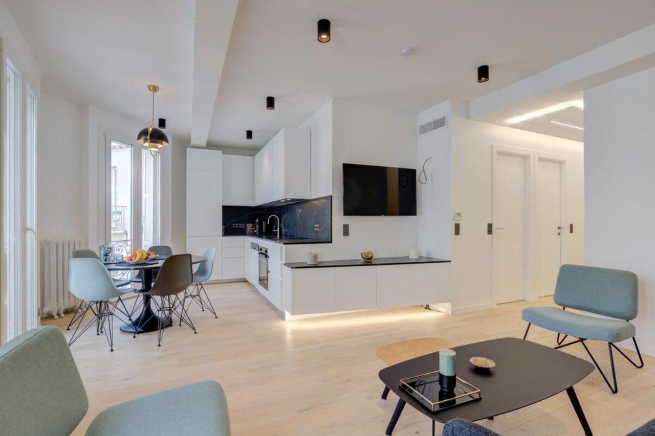 Magnificent Renovated 4-Room Apartment - Croisette Carre D'Or Cannes Luaran gambar